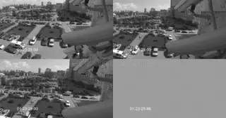 Установка систем видеонаблюдения на парковке в Чайковском в октябре